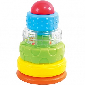 Развивающая игрушка - Пирамида- неваляшка (PlayGo, Play 1675veg)